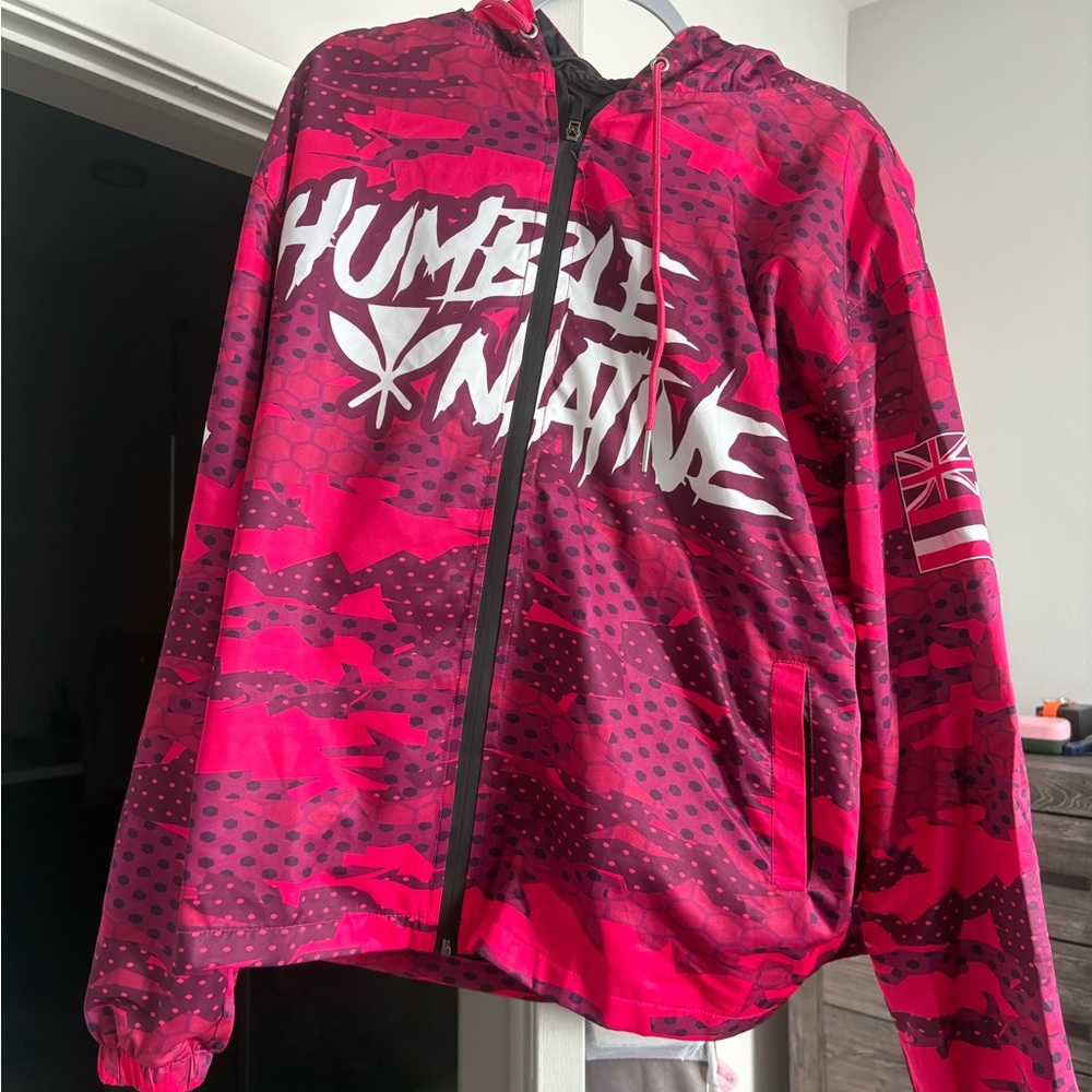 Humble Marine Red Graphic Hoodie